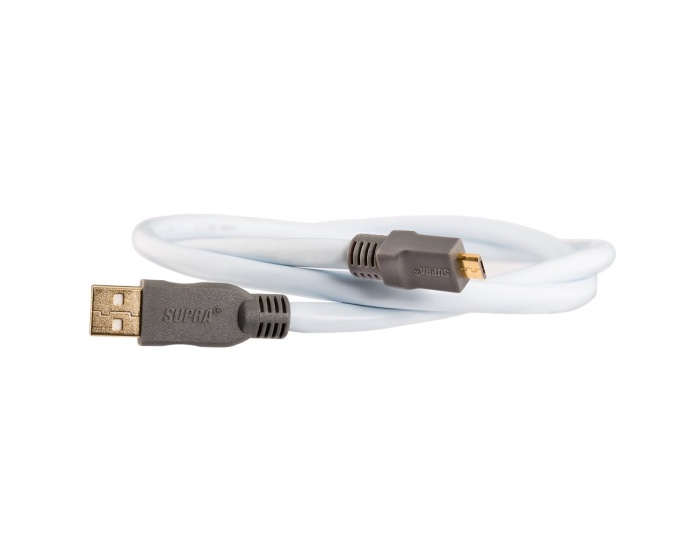 Supra USB-Kaapeli 2.0 A-Micro B, 2m