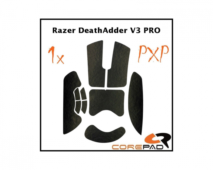 Corepad PXP Grips Razer DeathAdder V3 Pro - Black