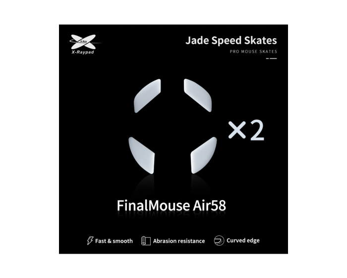 X-raypad Jade Mouse Skates Finalmouse air58 Ninja