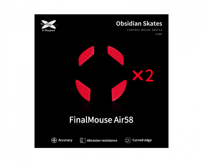 X-raypad Obsidian Mouse Skates Finalmouse Air58 Ninja