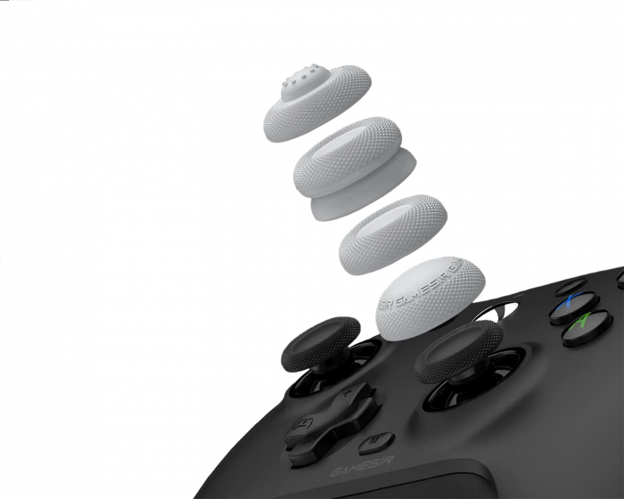 GameSir Joystick Thumb Grips GameSir/Xbox/Playstation/Switch Pro Controllers - Harmaa