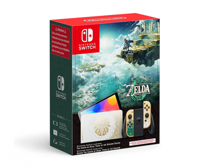 Nintendo Switch OLED Pelikonsoli - The Legend of Zelda: Tears of the Kingdom Edition (DEMO)
