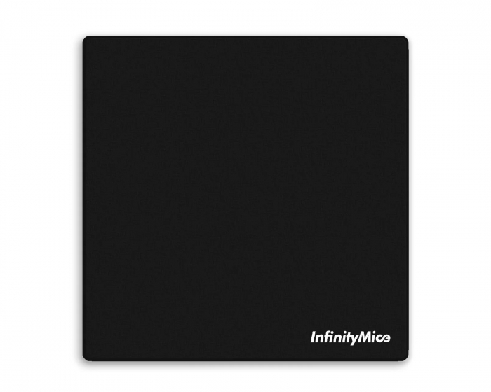 InfinityMice Infinite Series Mousepad - Speed V2 - Mid - Musta - XL Square  (DEMO)