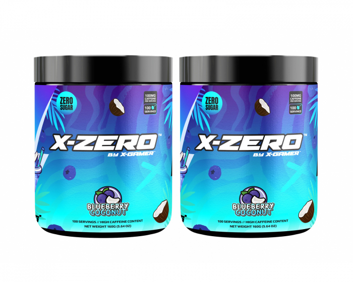 X-Gamer X-Zero Blueberry & Coconut - 2 x 100 Annos