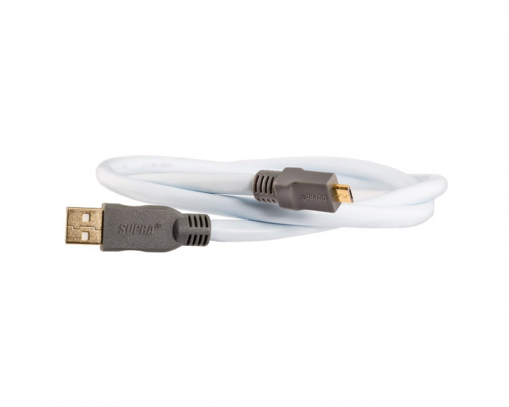Supra USB-Kaapeli 2.0 A-Micro B, 1m