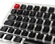 GMMK ABS 105 Keycap Pohjoismainen Layout -Näppäimen näppäinhattusarja, Musta