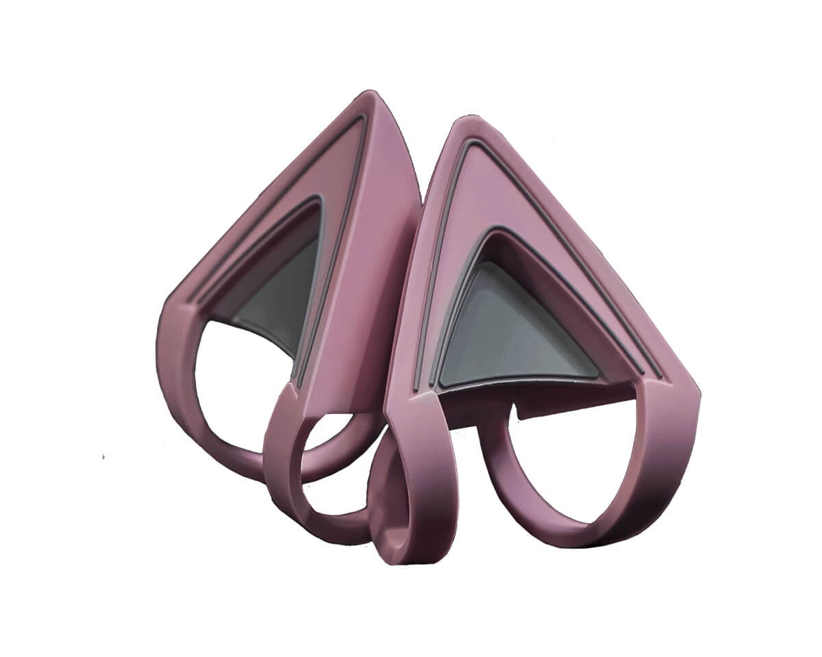 Razer Kitty Ears Pinkki -kissankorvat