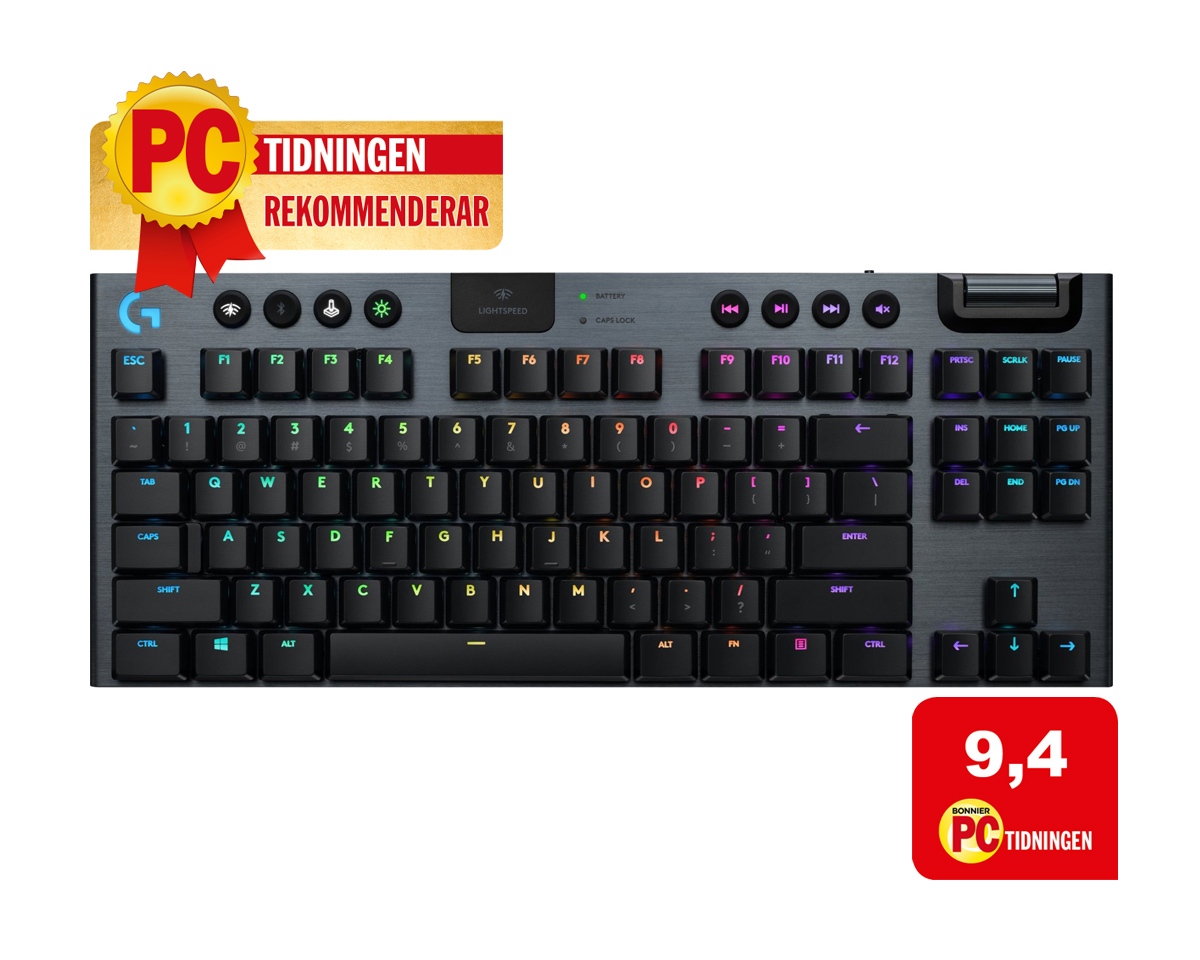 Logitech G915 Langaton RGB Pelinäppäimistö TKL [GL Tactile]