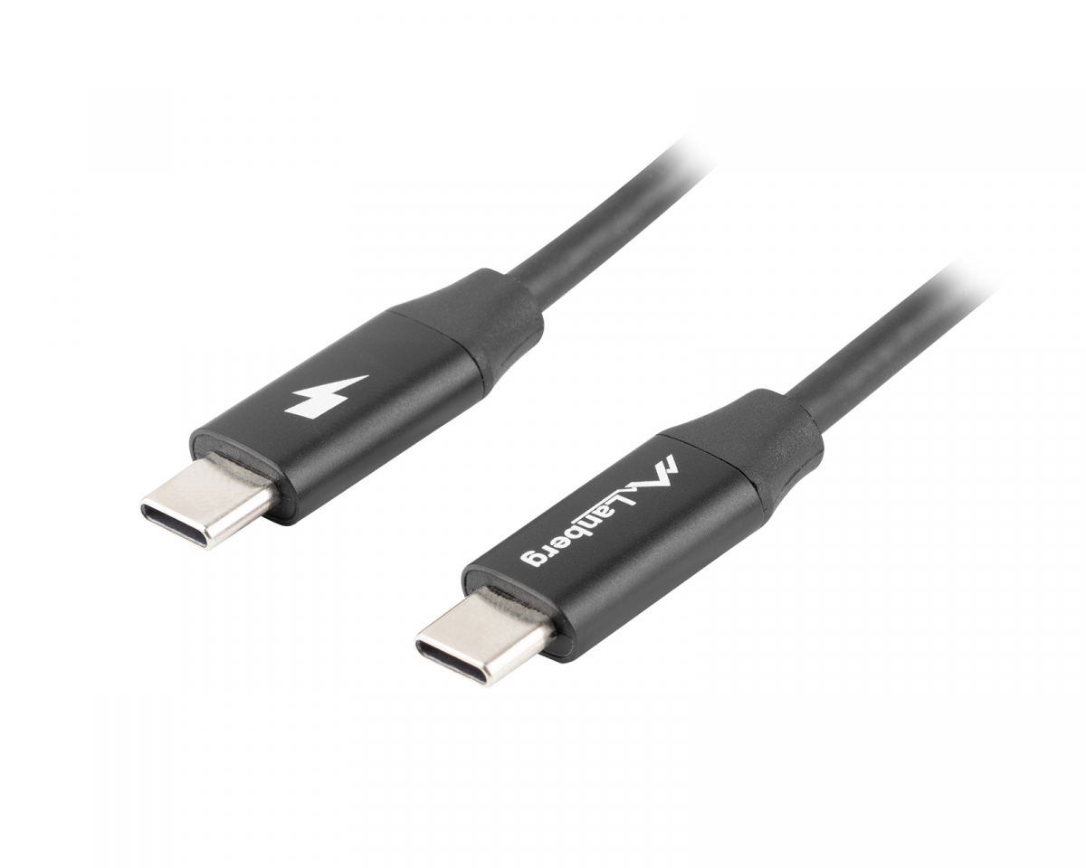 Lanberg USB-C (Uros) - USB-C (Uros) Quick Charge 4.0 - 1 Meetri