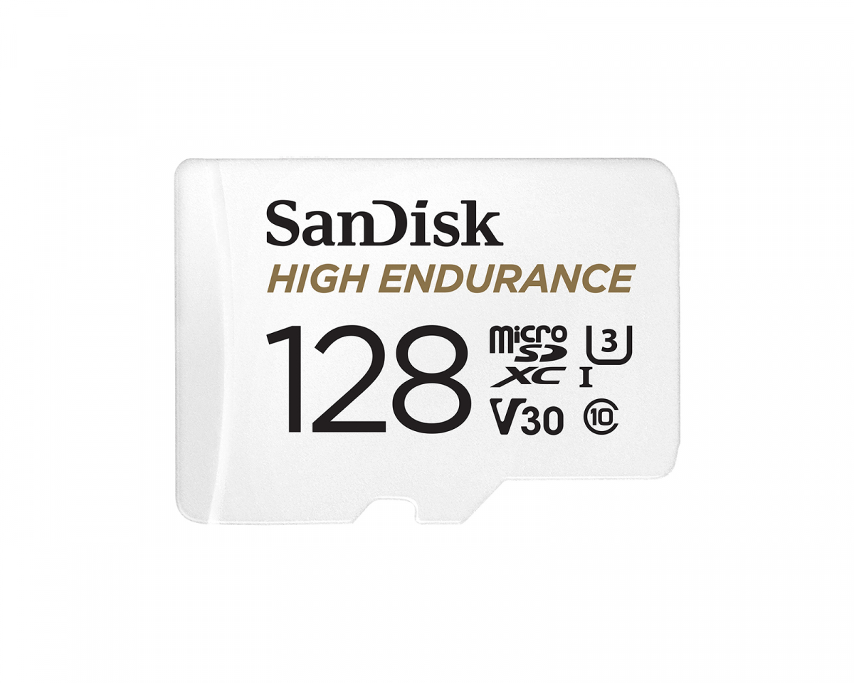 SanDisk Muistikortti High Endurance microSDXC - 128GB