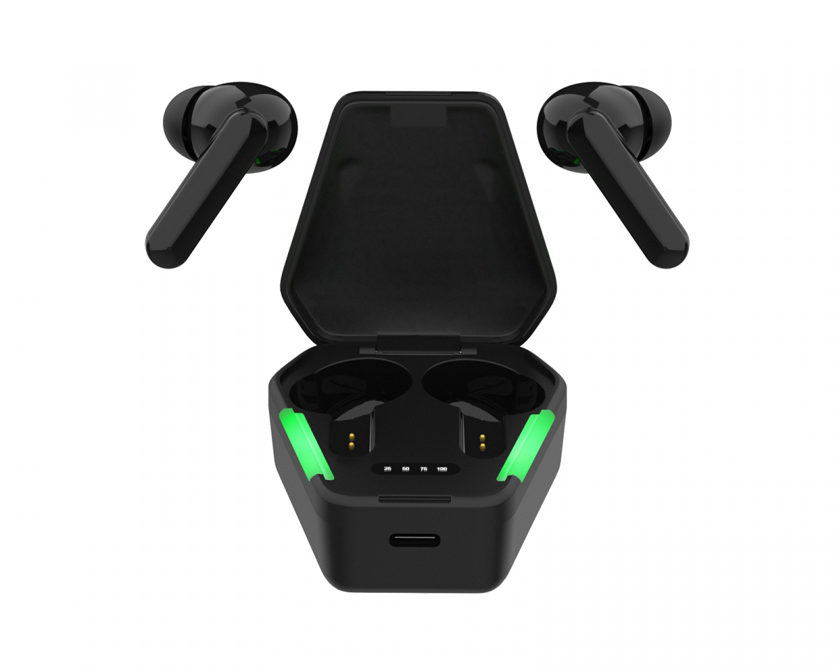 STREETZ True Wireless Gaming In-Ear Kuulokkeet - Musta