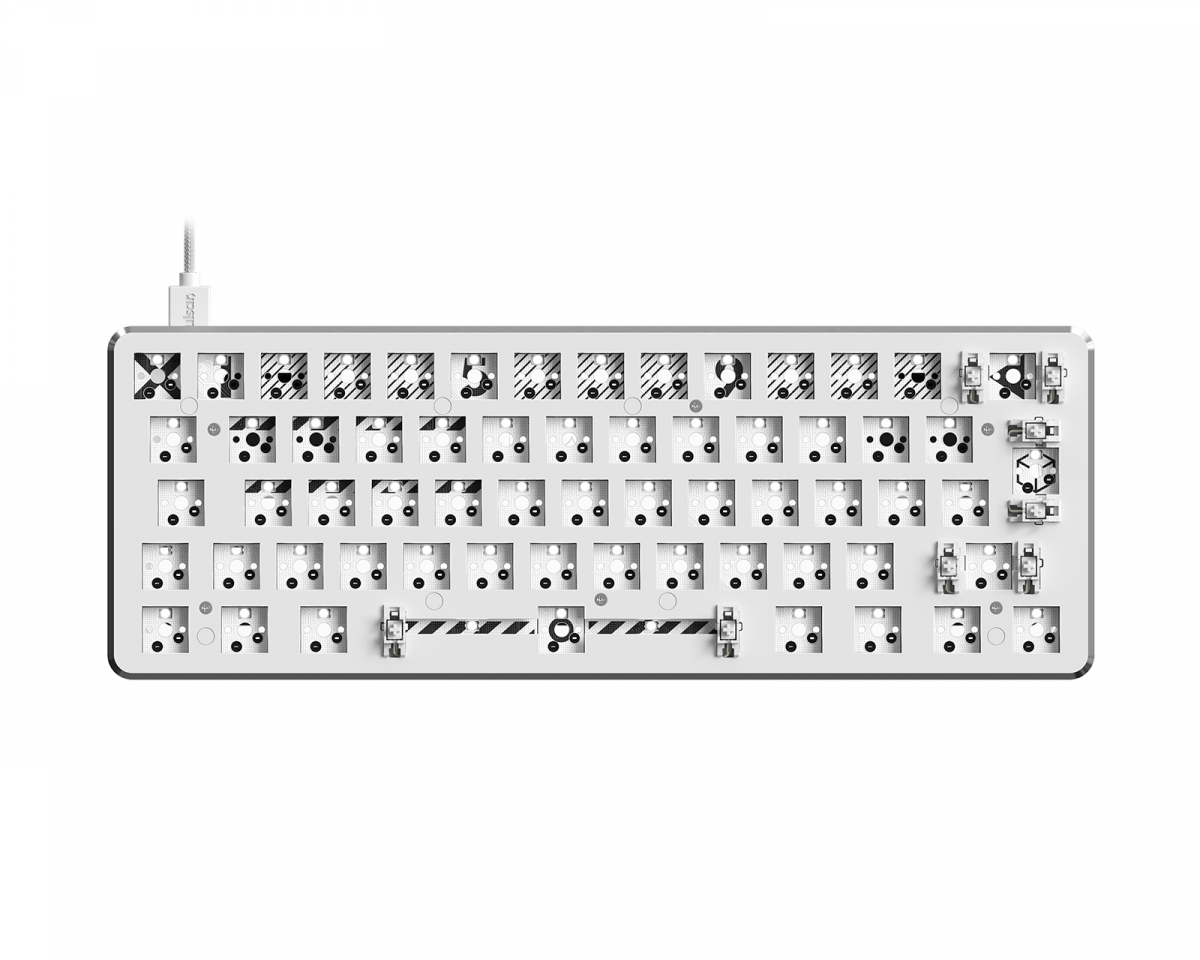 Pulsar PCMK HOTSWAP 60% Barebone ISO - Valkoinen