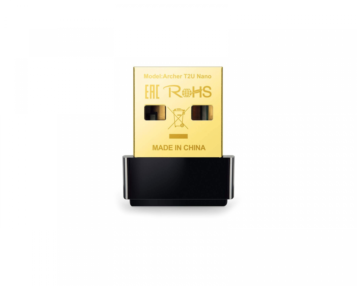 TP-Link Archer T2U Nano AC600 Wireless Dual-Band USB Adapter - Verkkoadapteri