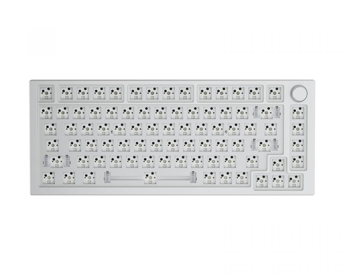 Glorious GMMK Pro 75% Barebone ANSI White Ice