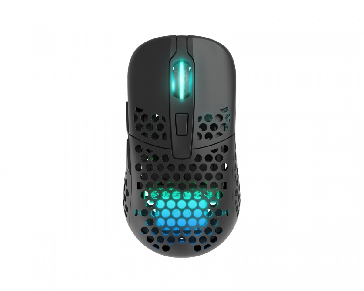 Cherry Xtrfy M42 Langaton RGB Pelihiiri - Musta