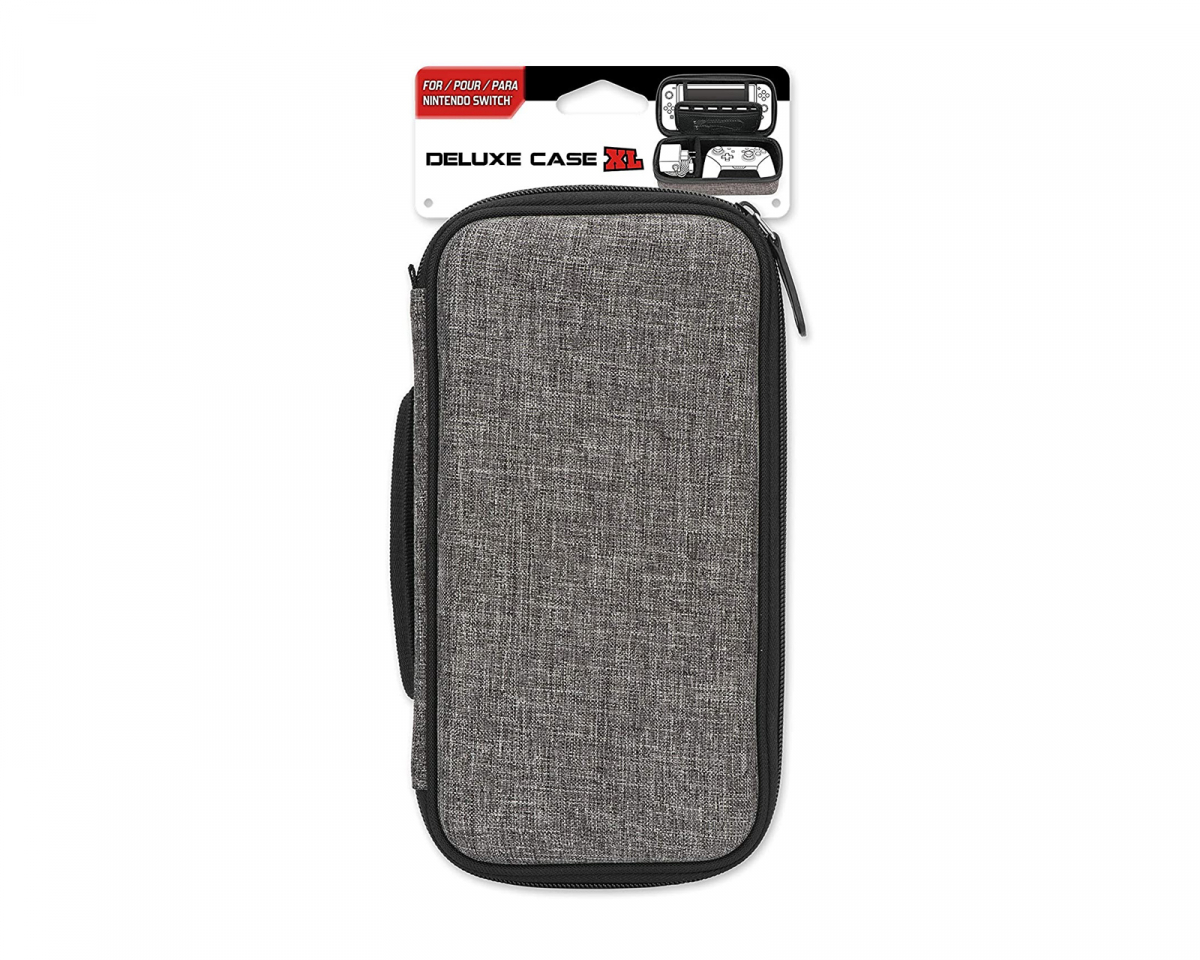 Subsonic Nintendo Switch Carry and Protect XL Deluxe - Skyddsfodral - Harmaa