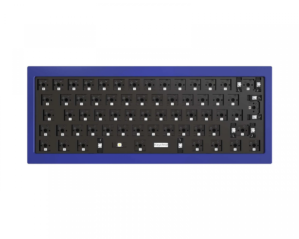 Keychron Q4 QMK 60% ISO Barebone RGB Hot-Swap - Sininen