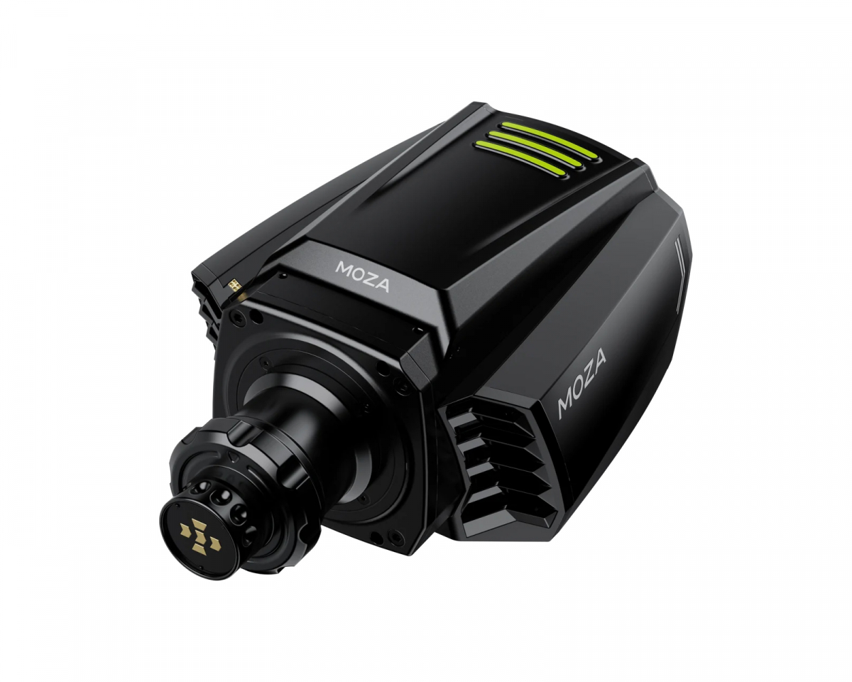 Moza Racing R16 Direct Drive Wheel Base - Ratin Pohjayksikkö, Musta