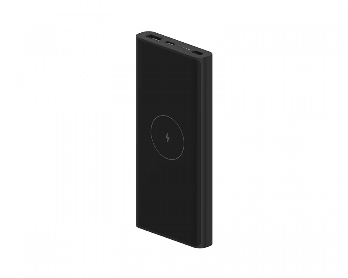 Xiaomi 10W Wireless Power bank 10000 mAh - Musta Varavirtalähde