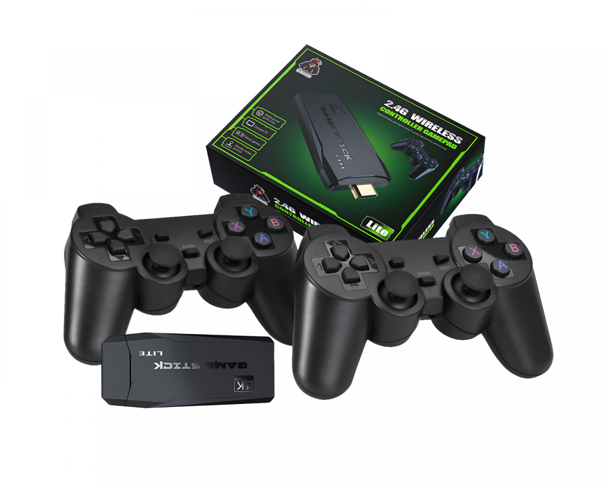 M8 Retro Pelikonsoli - 64G HDMI Game Stick - 30000+ Pelit