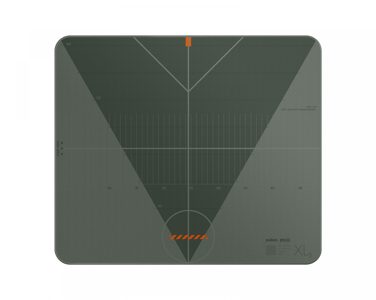 Pulsar ES2 Gaming Hiirimatto - Aim Trainer Mousepad - Limited Edition