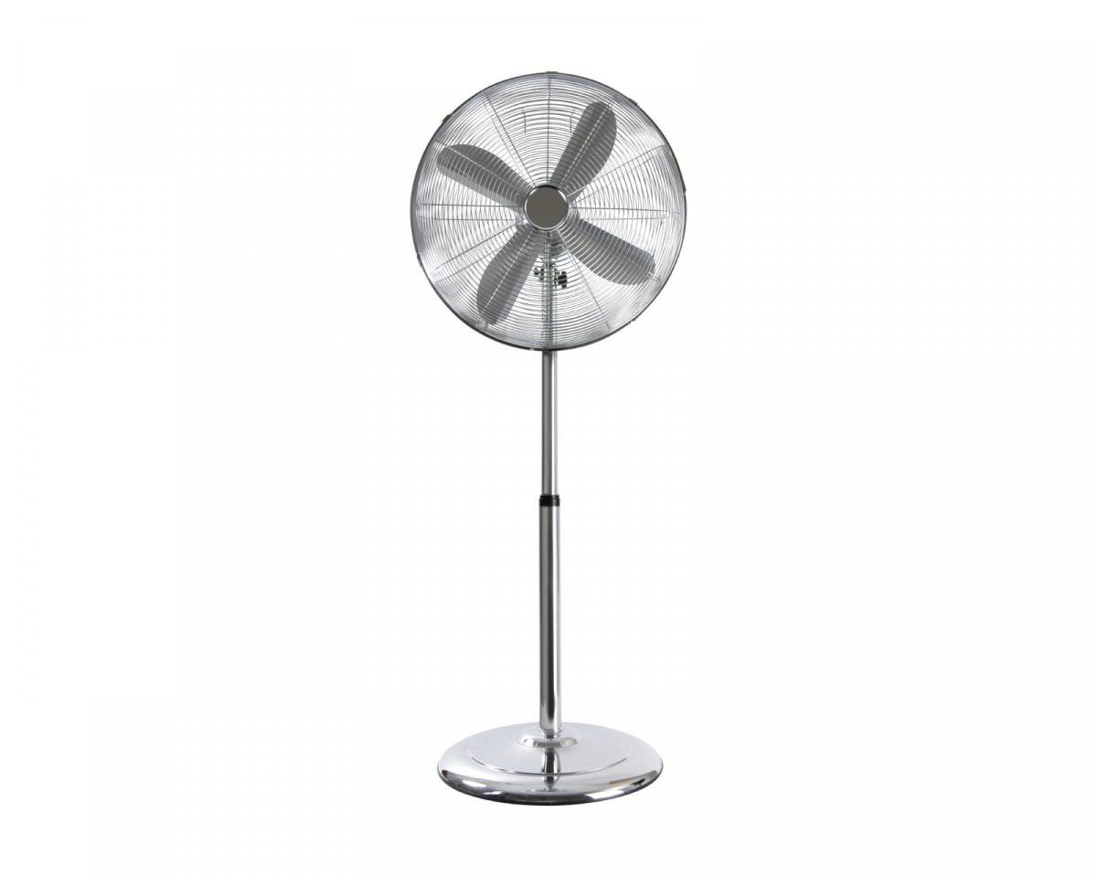 Nordic Home Culture Floor Fan 450mm - Metallinen
