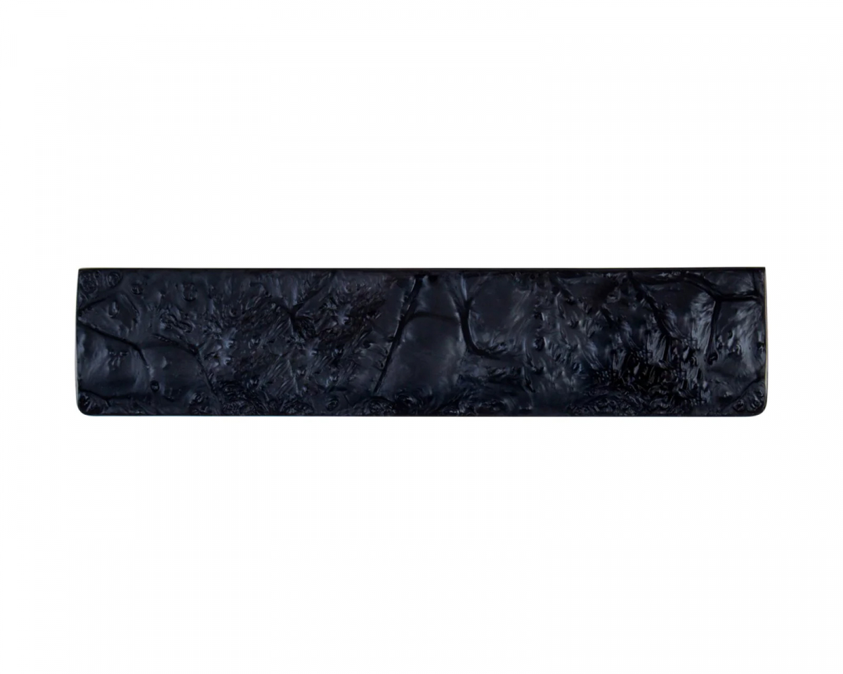 Keychron Resin Palm Rest Q3 - Musta Rannetuki Näppäimistölle