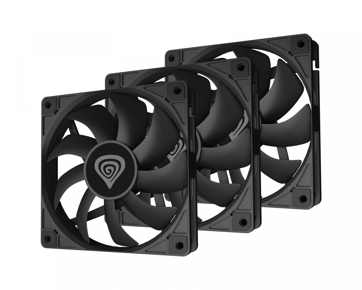 Genesis Oxal 120 PC Fan - laitetuuletin 120mm (3 kpl)