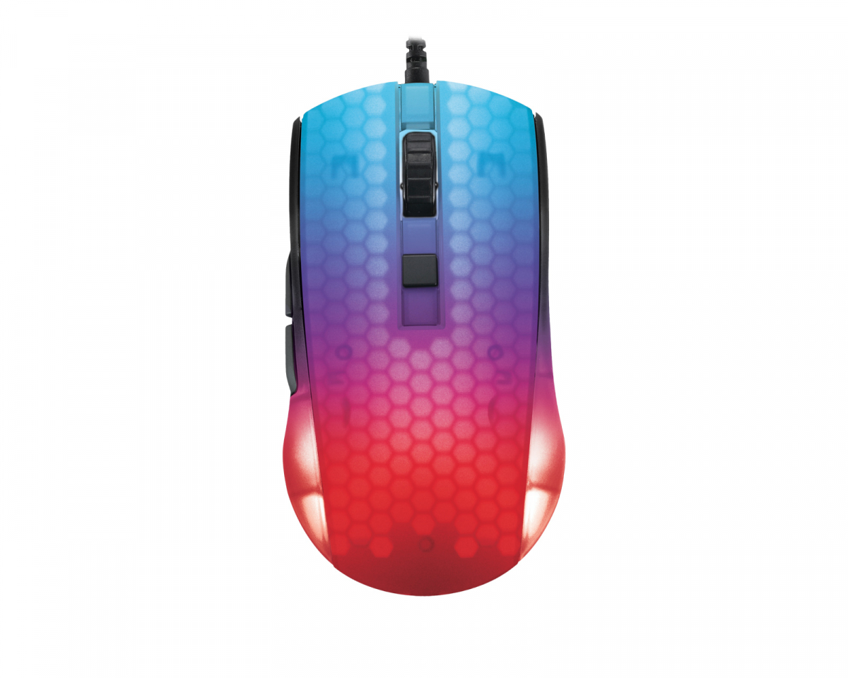 Deltaco Gaming DM310 Puoliläpinäkyvä RGB Pelihiiri - Musta