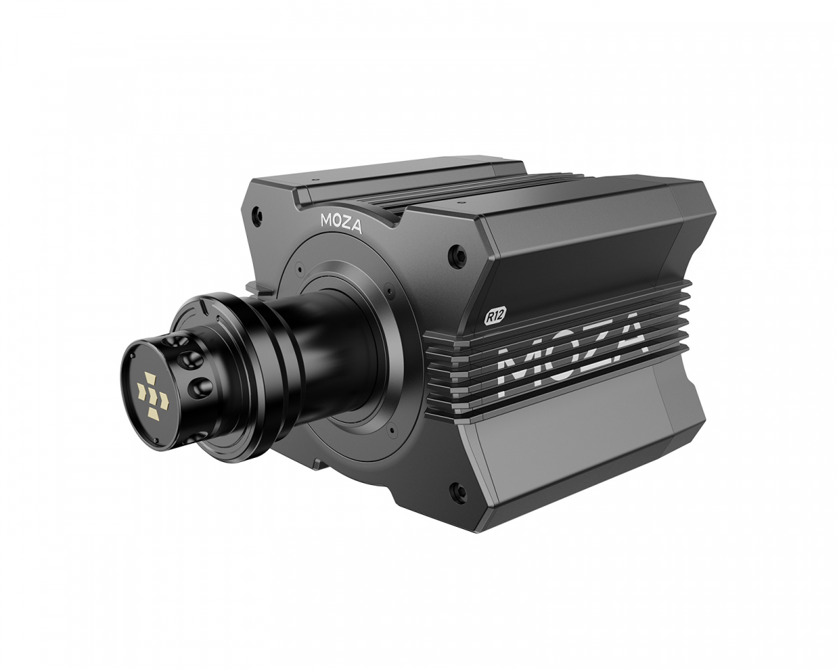 Moza Racing R12 Direct Drive Wheel Base - Ratin Pohjayksikkö, Musta