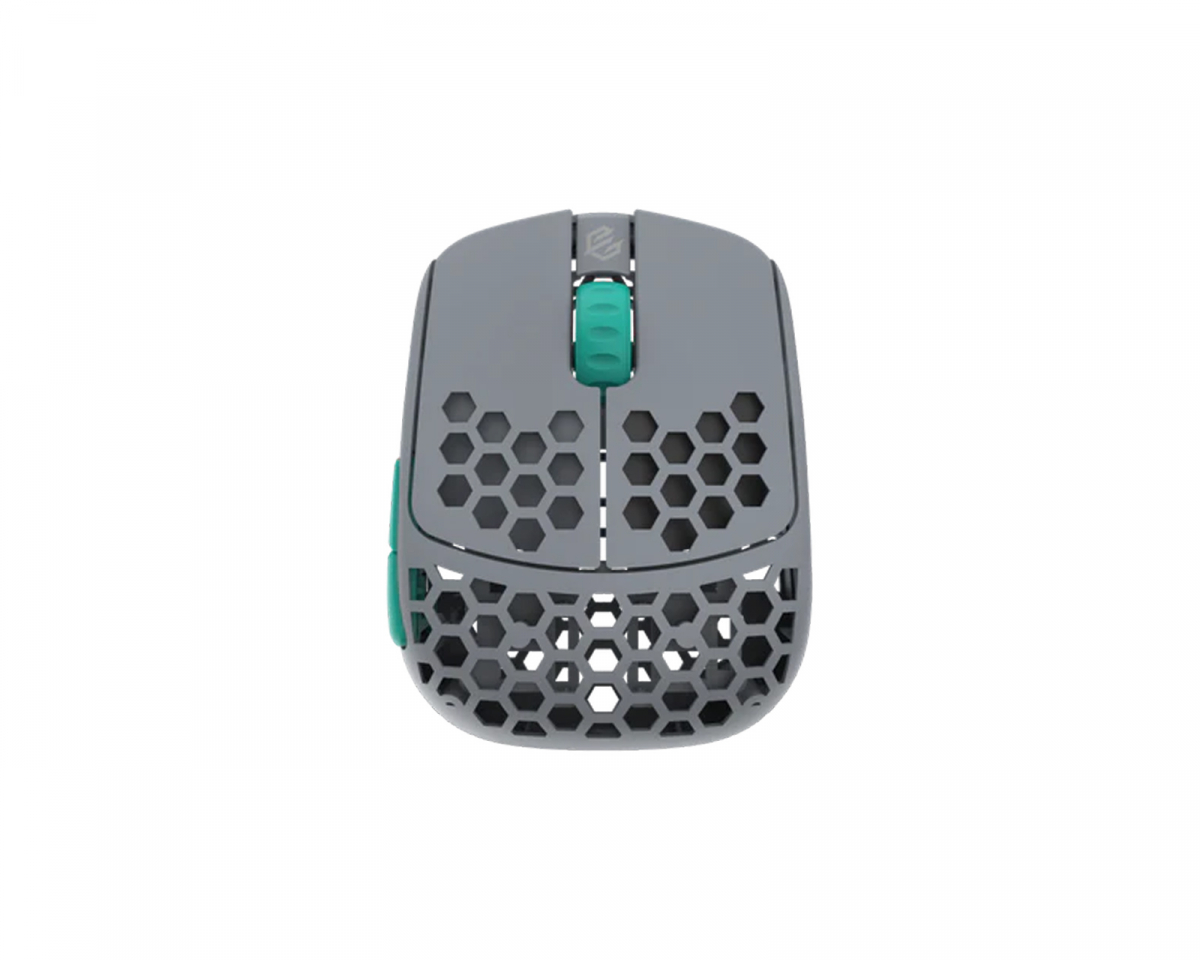G-Wolves HSK Pro 4K Wireless Mouse - Fingertip Langaton Pelihiiri - Harmaa/Vihr