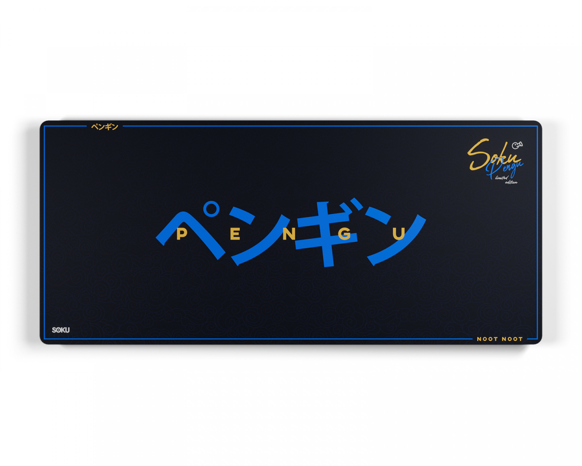 SOKU x Pengu - Limited Edition Hiirimatto XXL - Työpöytälevy