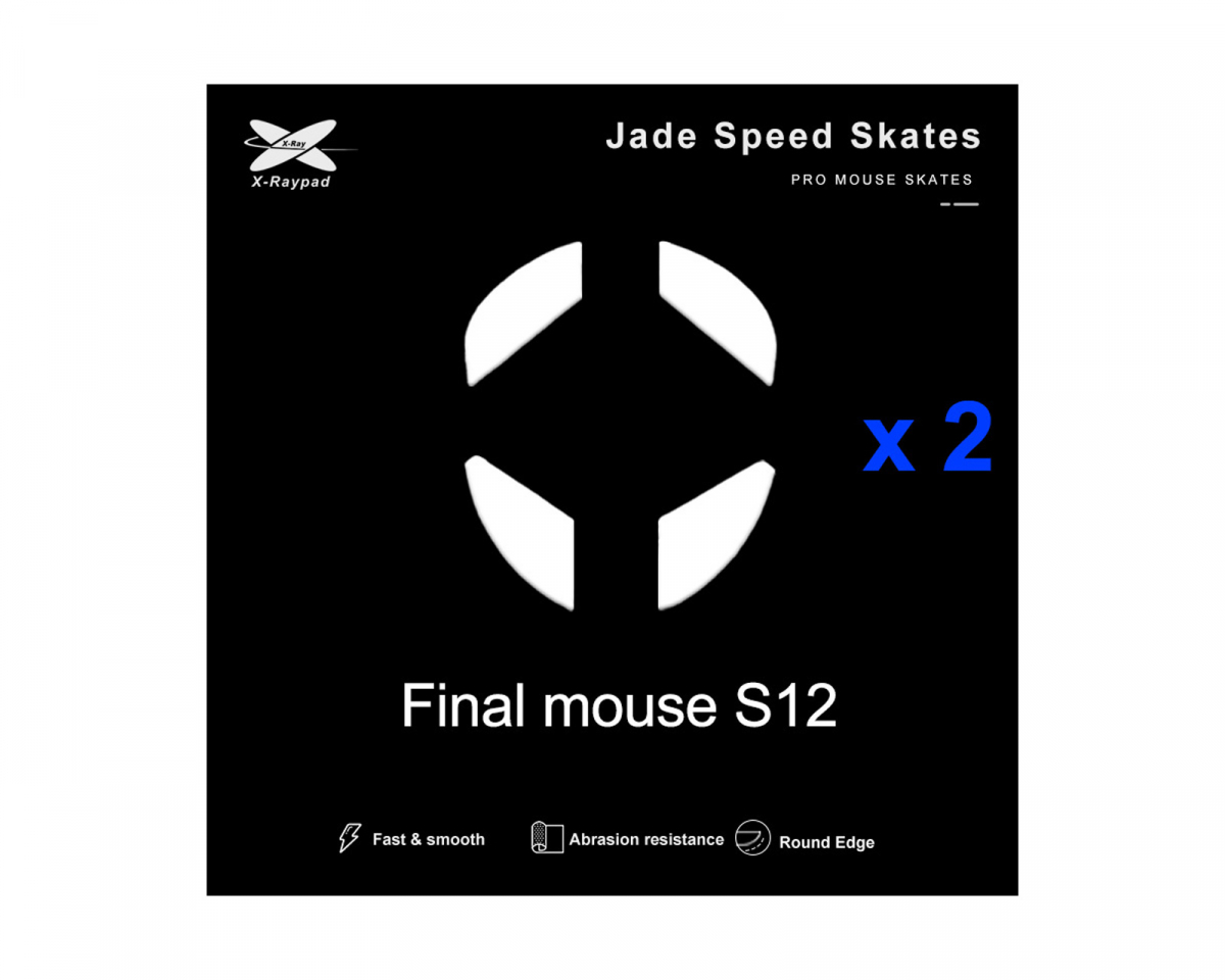 X-raypad Jade Mouse Skates Finalmouse Ultralight 2 / Starlight 12 Small - Hiire