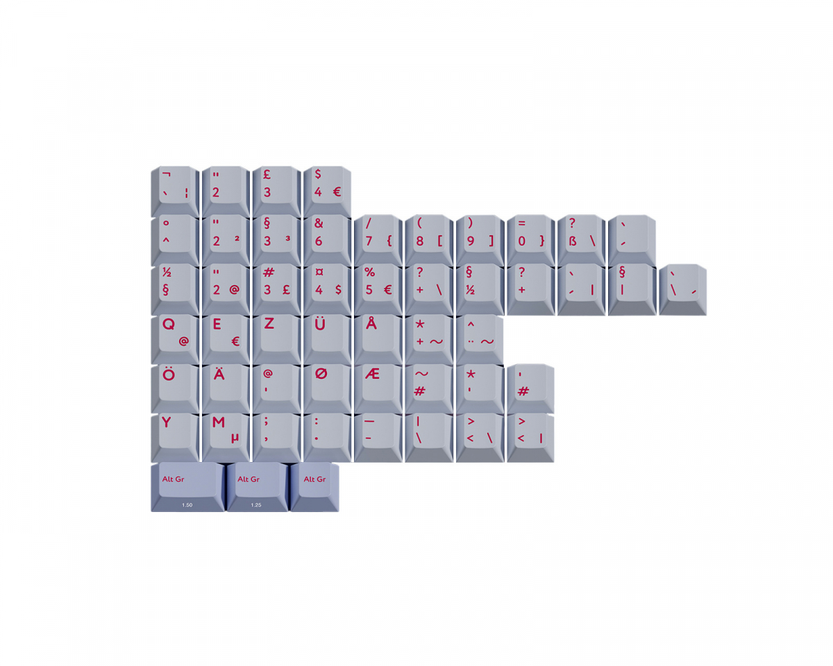 KBDfans PBTfans Soul Blossom - International kit