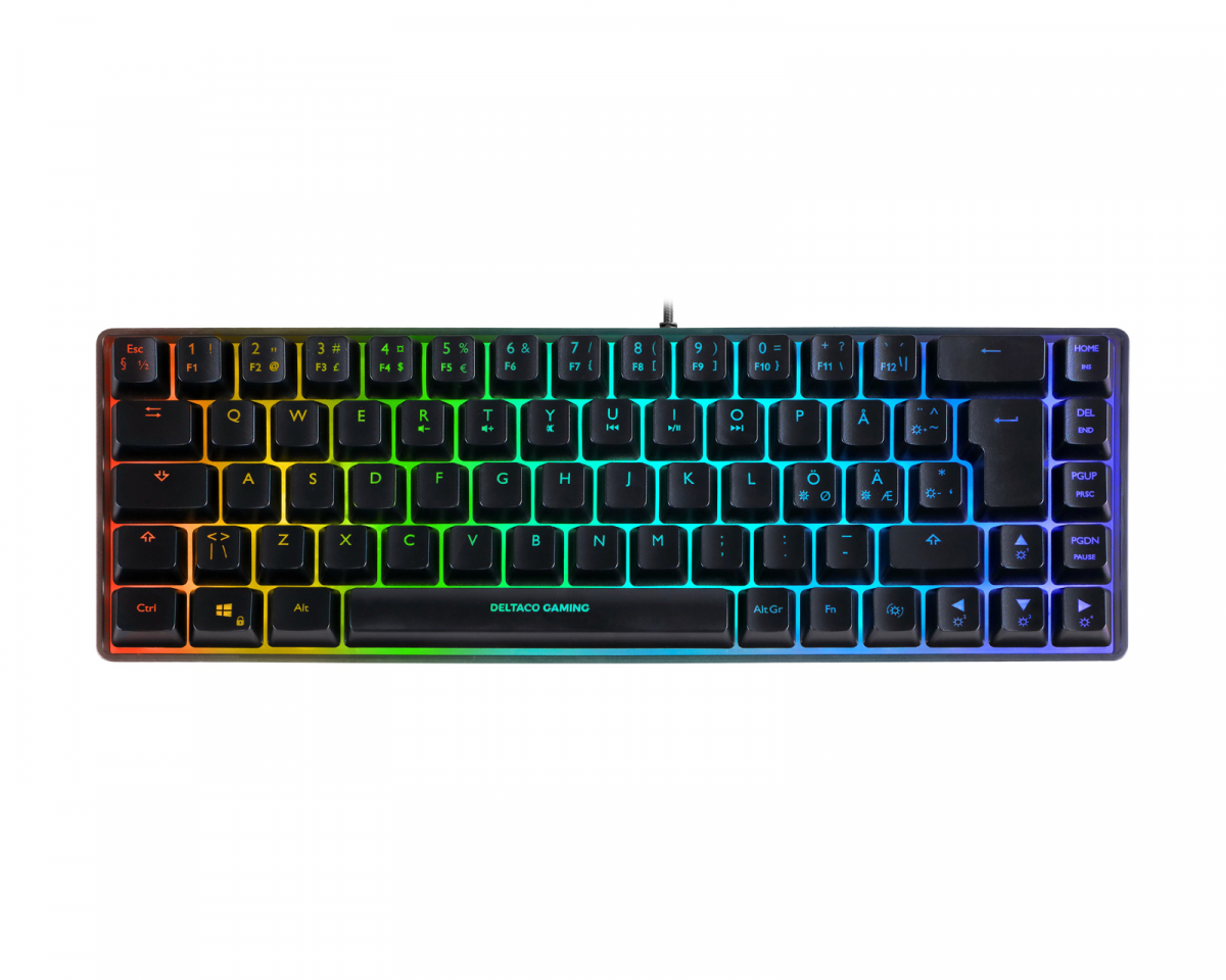 Deltaco Gaming DK240 RGB 60% Kalvonäppäimistö