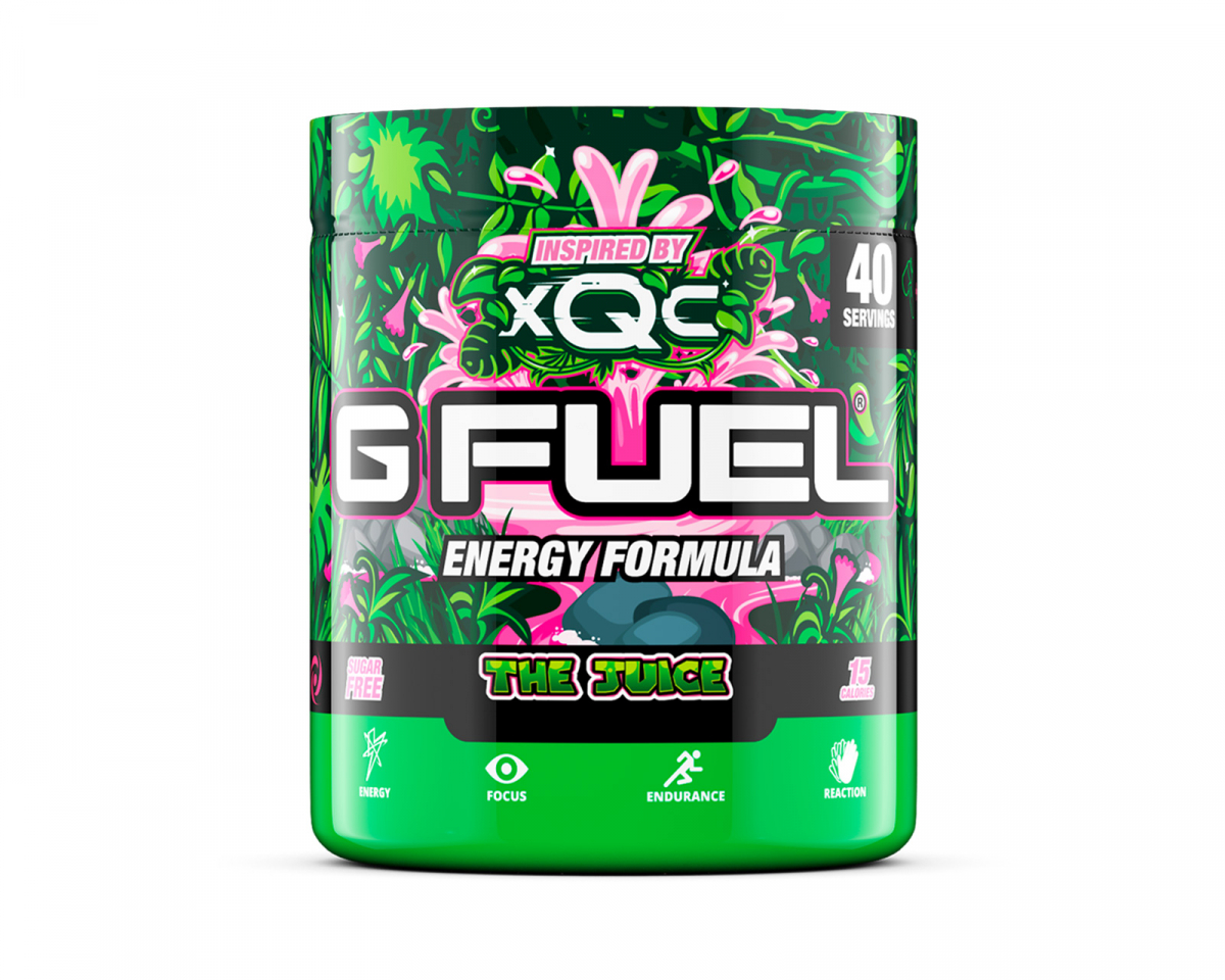 G FUEL The Juice XQC - 40 Annos