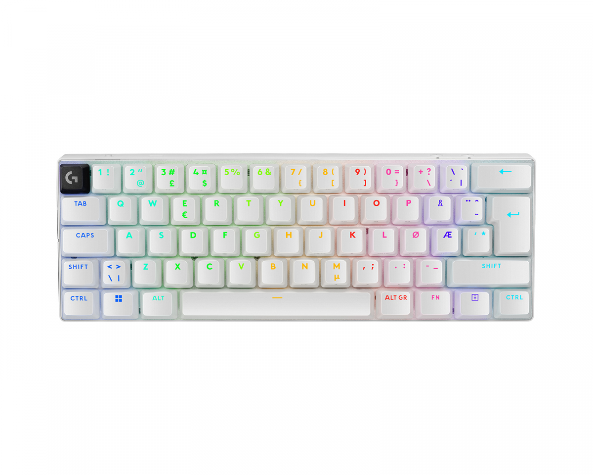 Logitech G PRO X 60 Lightspeed Langaton Gaming Näppäimistö [Tactile White] - Va