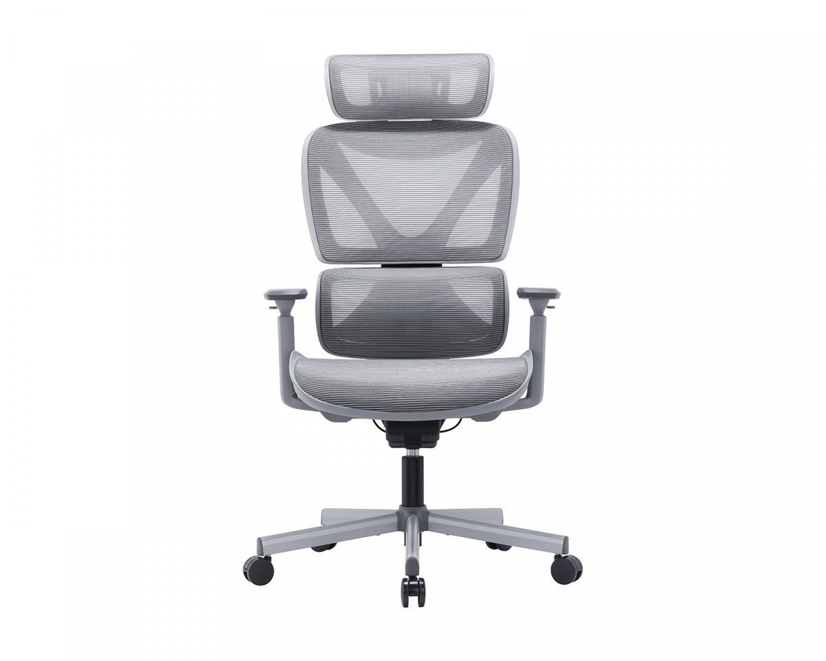 MaxMount SpineX V2 Työtuoli korkeaselkäinen - Harmaa