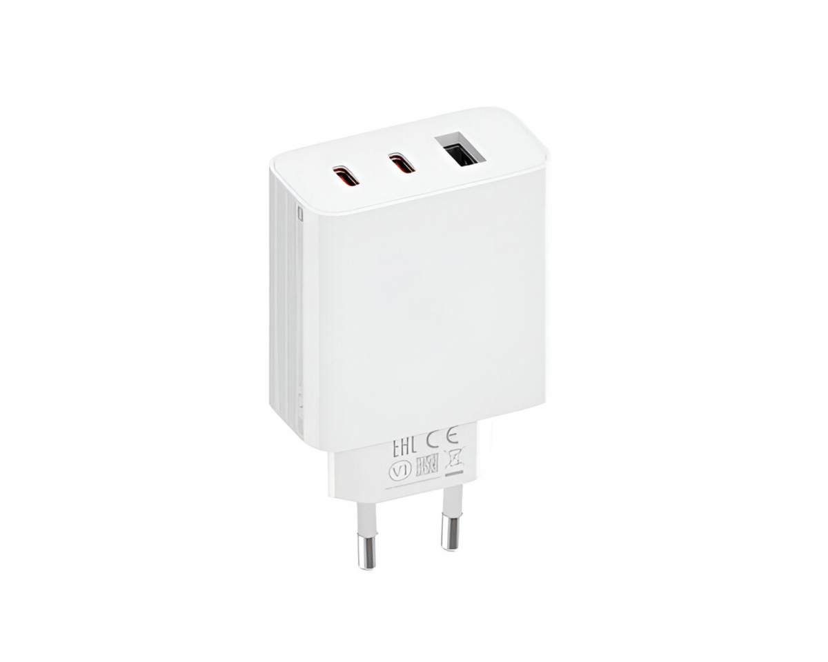 Xiaomi 67W GaN Charger 2C1A (2xUSB-A + USB-C) - Valkoinen