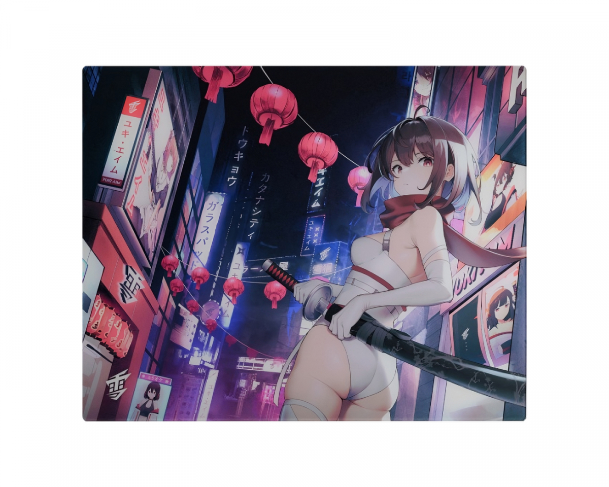 Yuki Aim Yuki Lasinen Hiirimatto - Katana - L