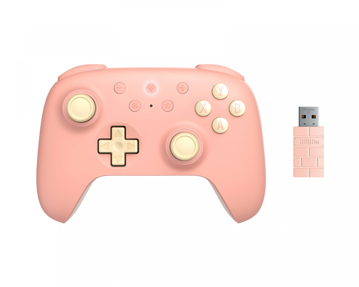 8Bitdo Ultimate 2C 2.4G Wireless Controller Hall Effect - Langaton Ohjain Pea