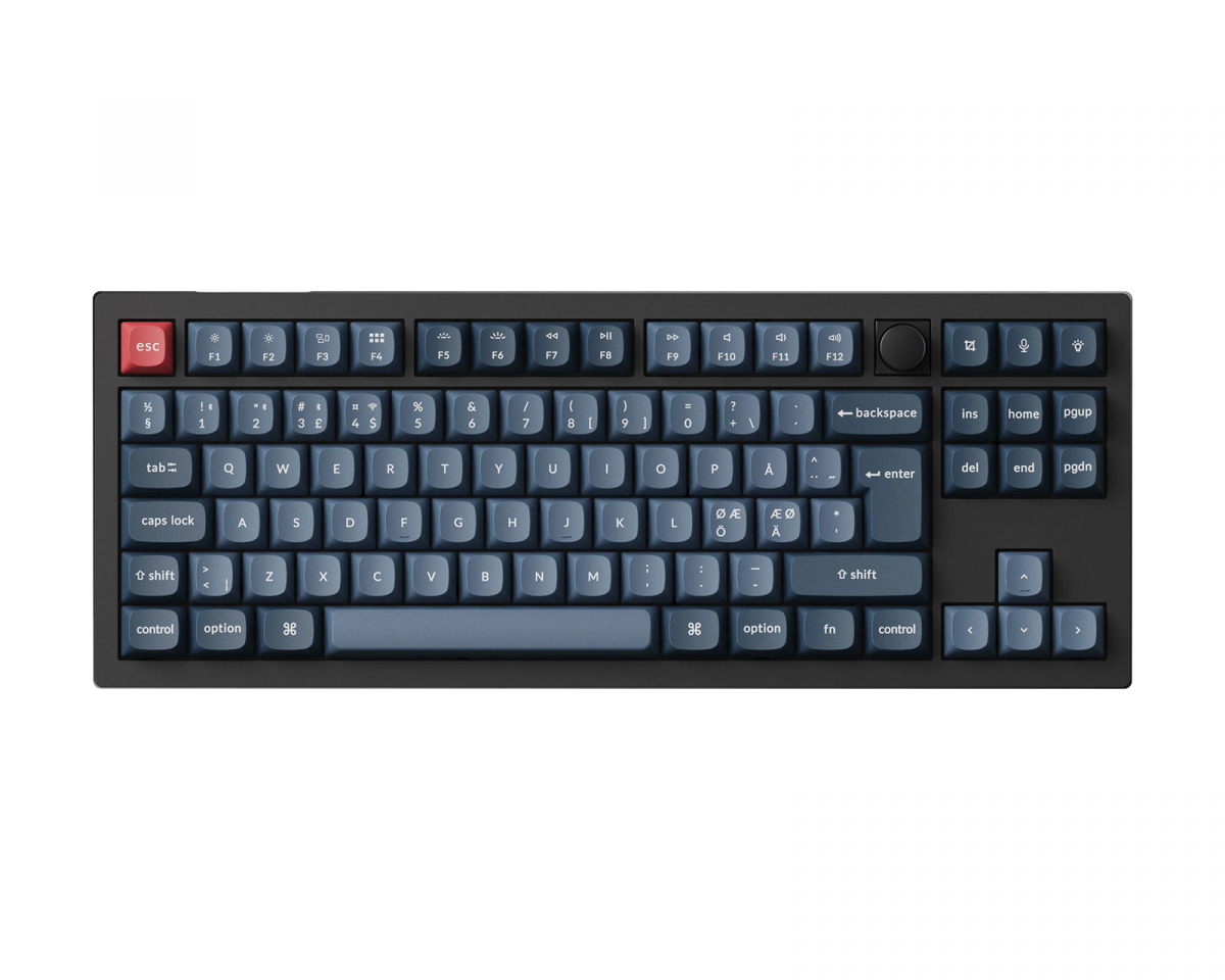 Keychron V3 Max TKL QMK RGB Hotswap Langaton Näppäimistö [Gateron Jupiter Brown