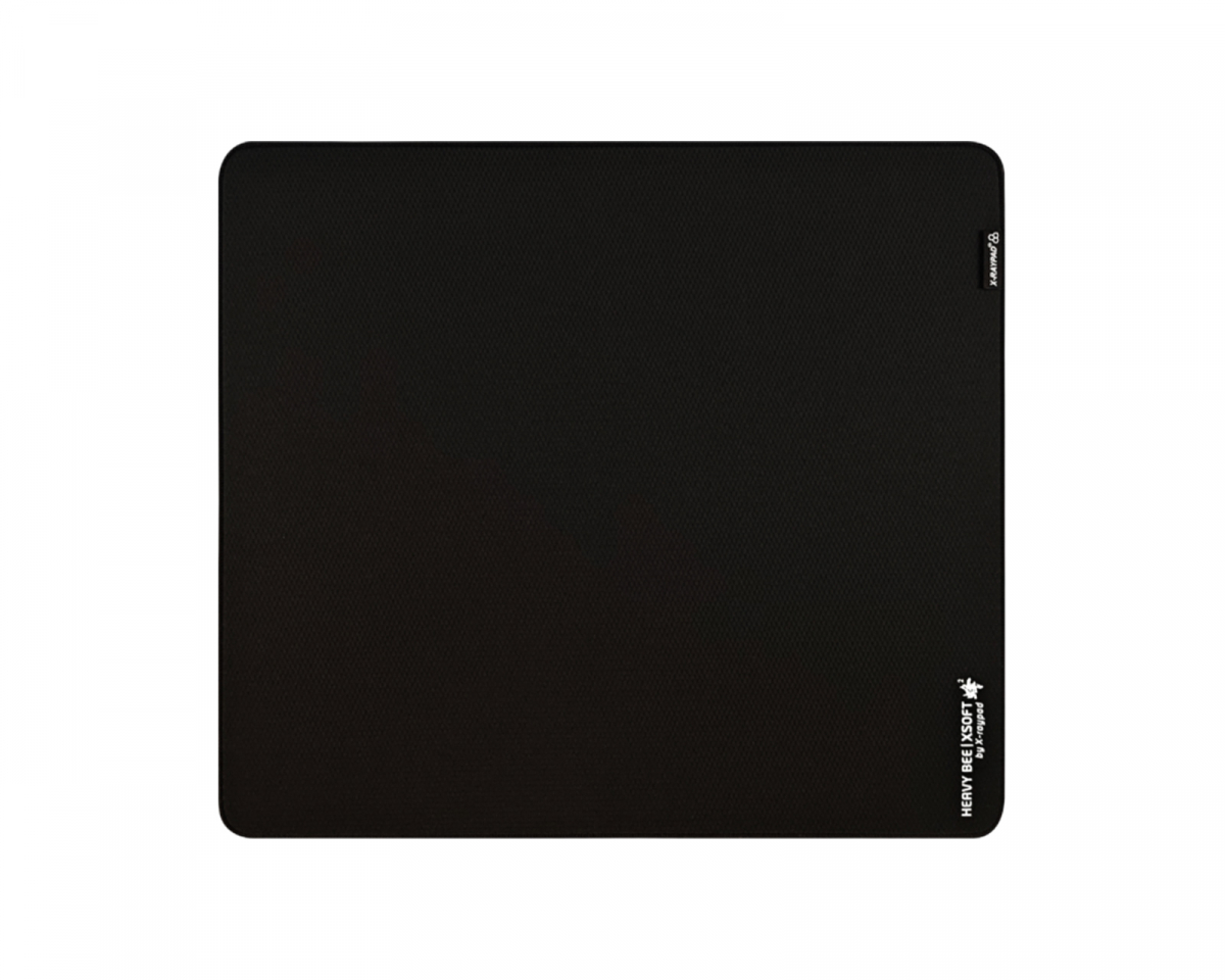 X-raypad Heavy Bee Hiirimatto - Soft - Musta - XL Square
