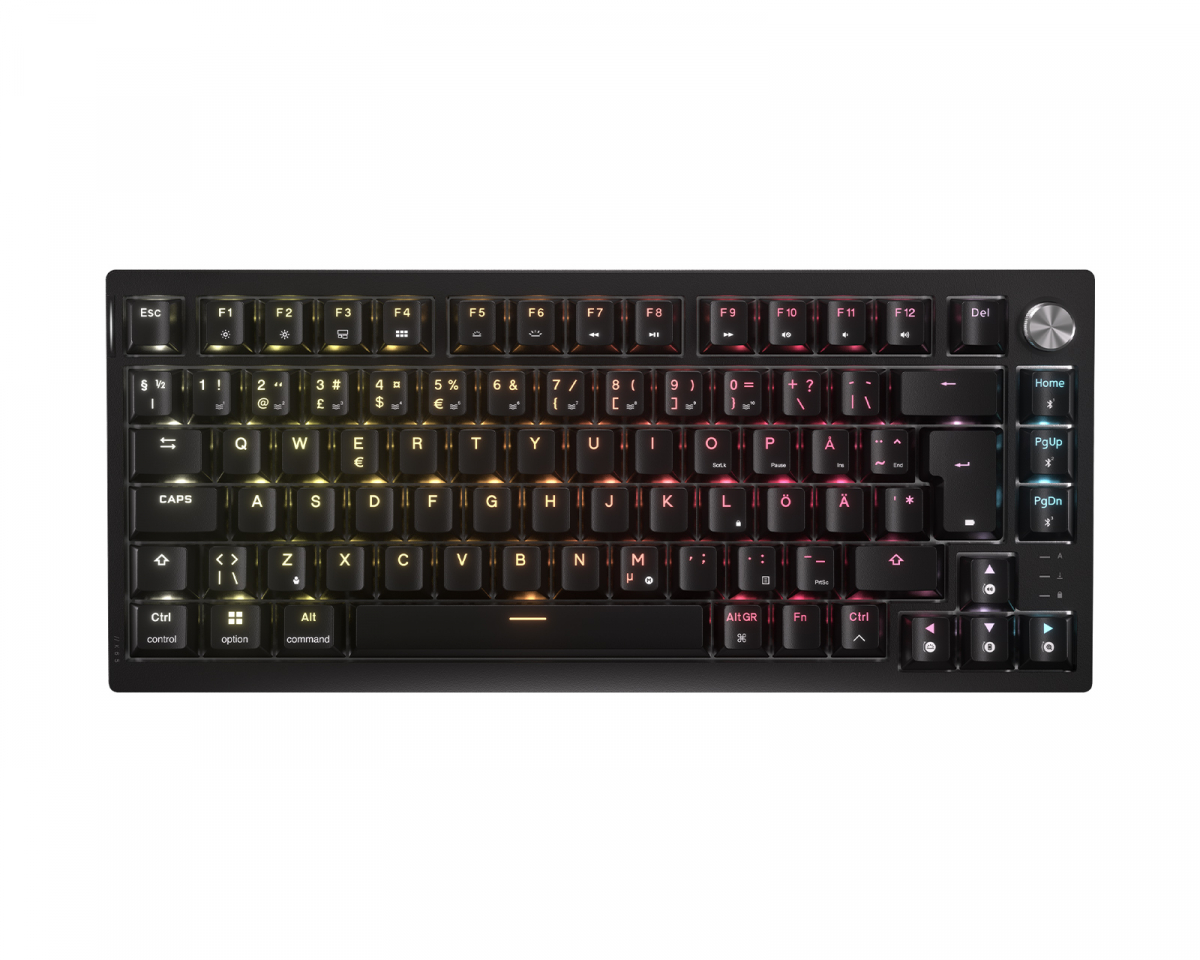 Corsair K65 Plus 75% Langaton Mekaaninen Pelinäppäimistö [MLX Fusion] - Musta