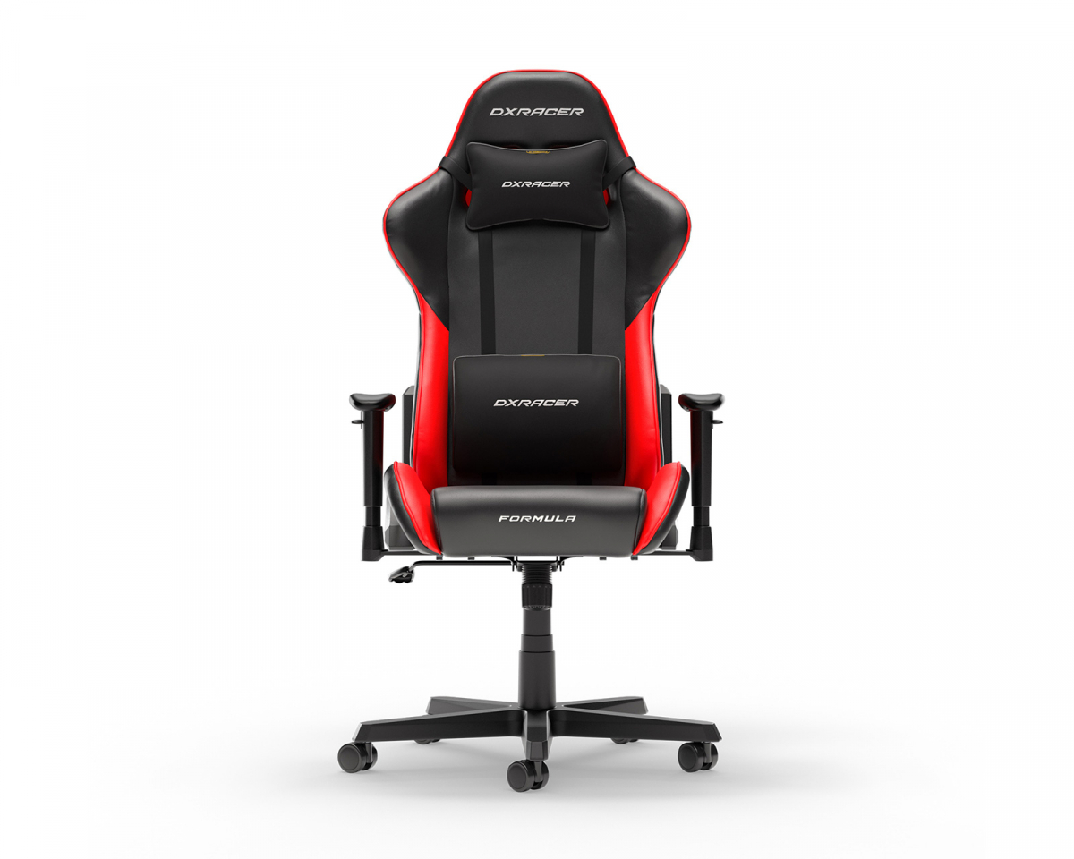 DXRacer FORMULA L Musta & Punainen PVC Nahka