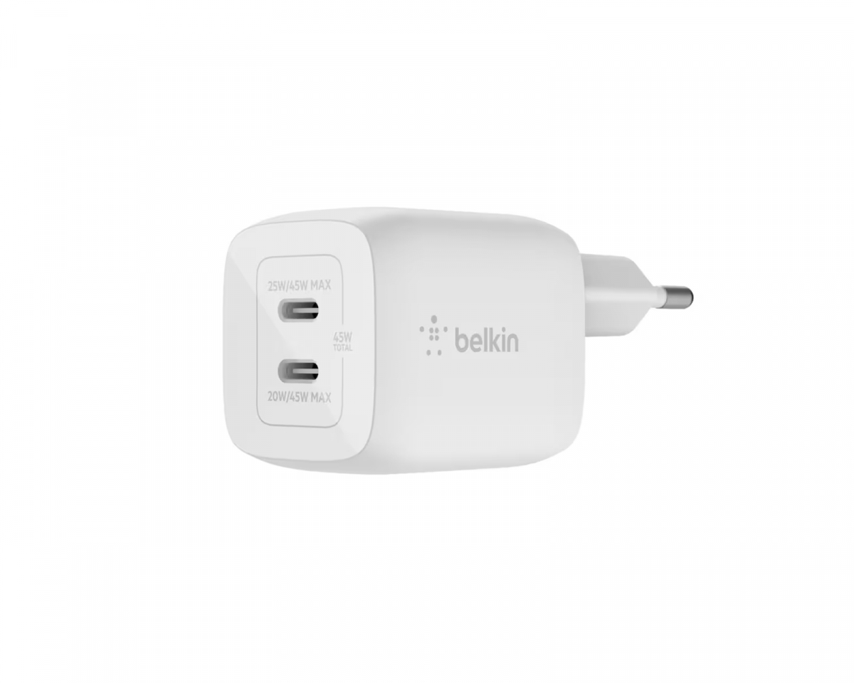 Belkin Boost Charge 45W USB-C Seinälaturi - Valkoinen