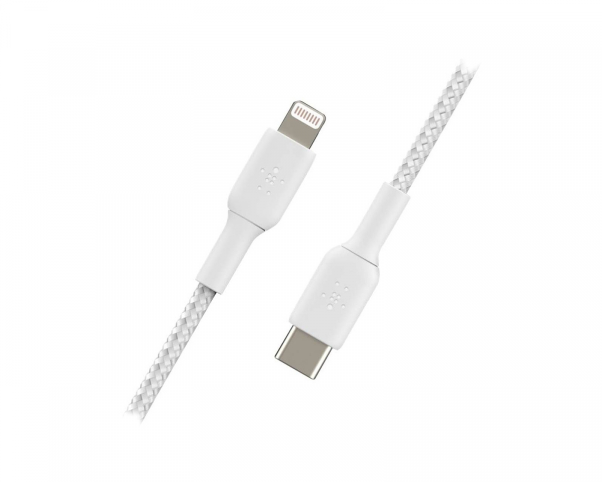 Belkin USB-C to Lightning Kaapeli - 1m - Valkoinen