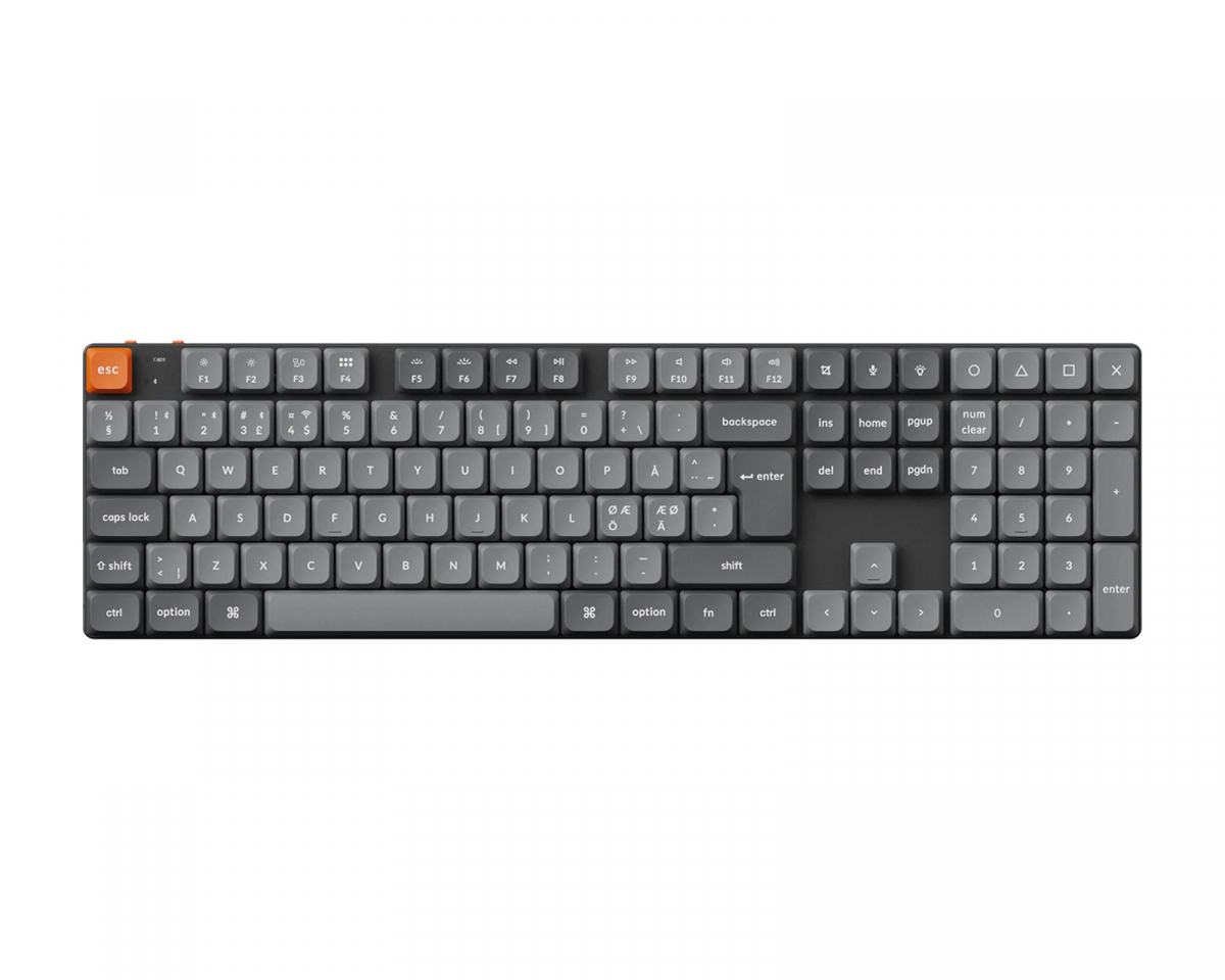 Keychron K5 Max Low Profile Hotswap Langaton Näppäimistö [Gateron Red] - ISO
