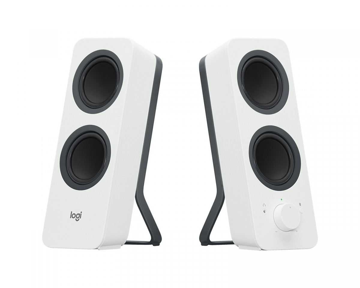 Logitech Z207 2.0 Kaiuttimet ja Bluetooth - Valkoinen