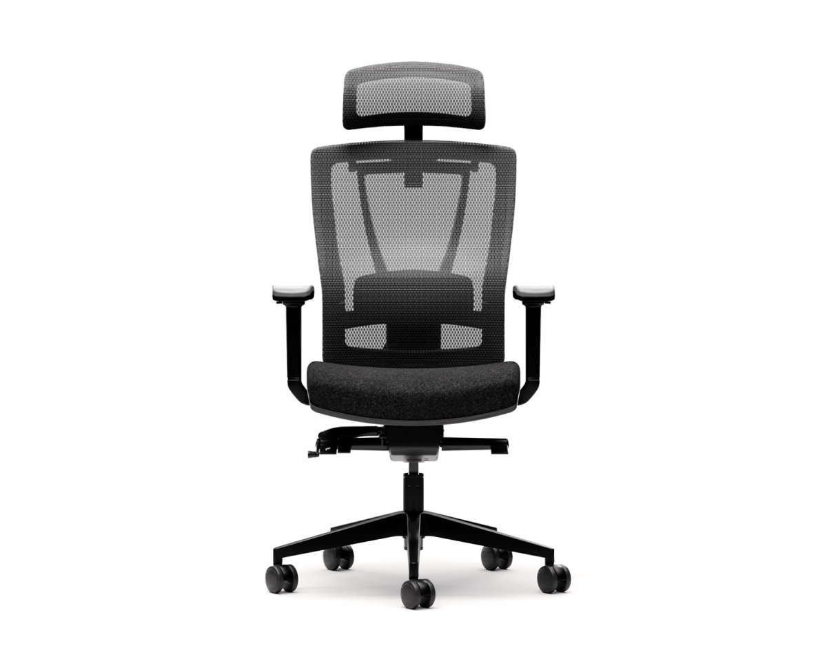 MaxMount Nexus Premium -toimistotuoli - Musta